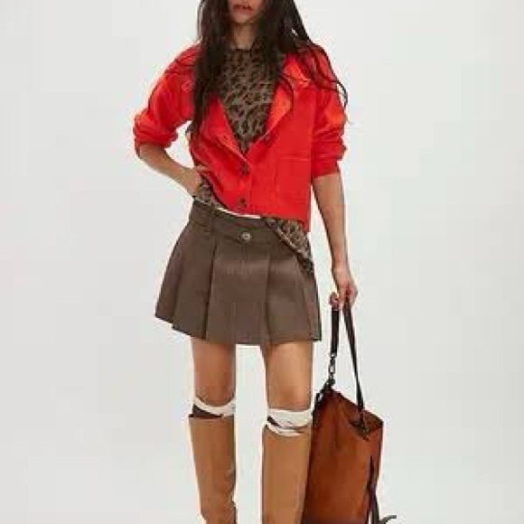 Free People Luna Cardigan in Red Alert - Picture 2 of 3